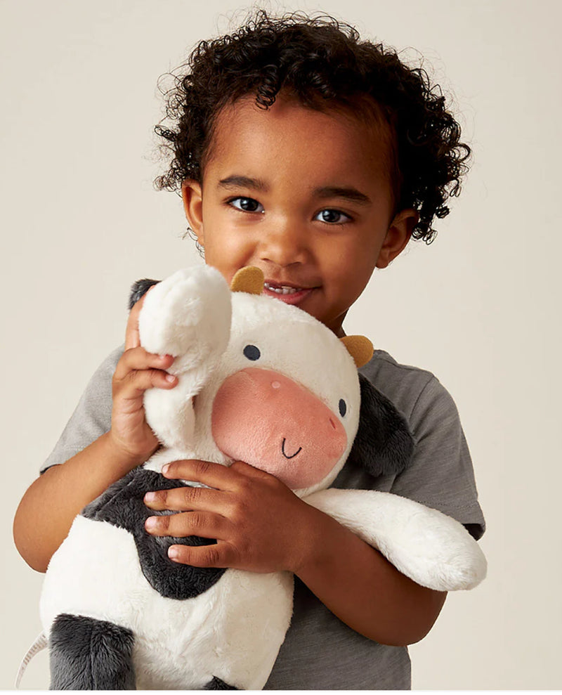 Itzy Ritzy Sweetie Snuggles Plush: Cow