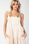 Stevie Lace Detailed Overall Dress