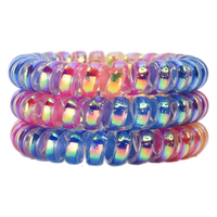 Assorted Set of 3 Hotline Spiral Hair Ties