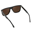 WMP Eyewear - Dallas Polarized Sunglasses -  Black / Brown Lens