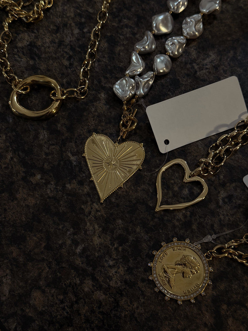 Celestial Chateau Charm 18" Water Resistant Necklace