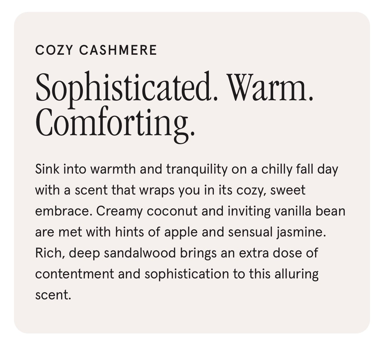 PURA Home Diffuser Scent Refill - Cozy Cashmere