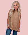 Made For This Moment Mock Neck Gold Button Sweater Vest