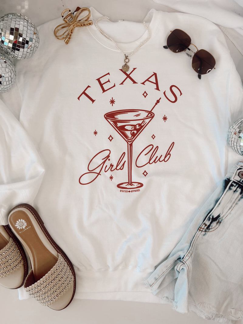 Texas Martini Girls Club Pullover