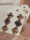 Gunmetal Gatsby Assorted Earrings