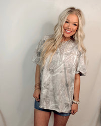 Iced Out Camo Oversized Tee