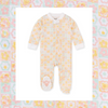 Flower Power Sleep & Play Zipper Footie