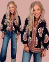 Enchanted Exclusive Floral Print Blouse