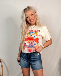 Coastal Catch Abstract Fish Trio Graphic Tee