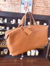 Holdall Weekender Duffle- Cognac