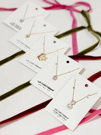 Assorted 14K Gold Dipped Dainty Necklaces