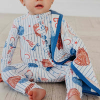 Copper Pearl | All Star : Three Layer Security Blanket Lovey Set