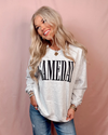 Geared Up For Gameday Puff-Graphic Crewneck