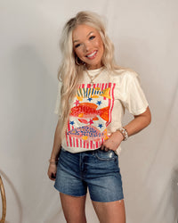 Honey High Rise Raw Hem Denim Shorts