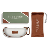WMP 1082 Polarized RALLY Sunglasses | Black Frame + Tinted Red Lens {Court Collection}