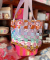 Small All Day Tote Bag - Carnival Checkers