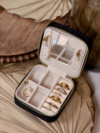 Pure Charm Velvet Jewelry Box