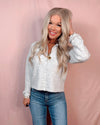 Swift Staple Button Up Cardigan - Heather Grey