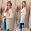 Something New Ribbed Cardigan- Cream
