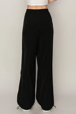 Timeless & Trendy Drawstring Pants - Black