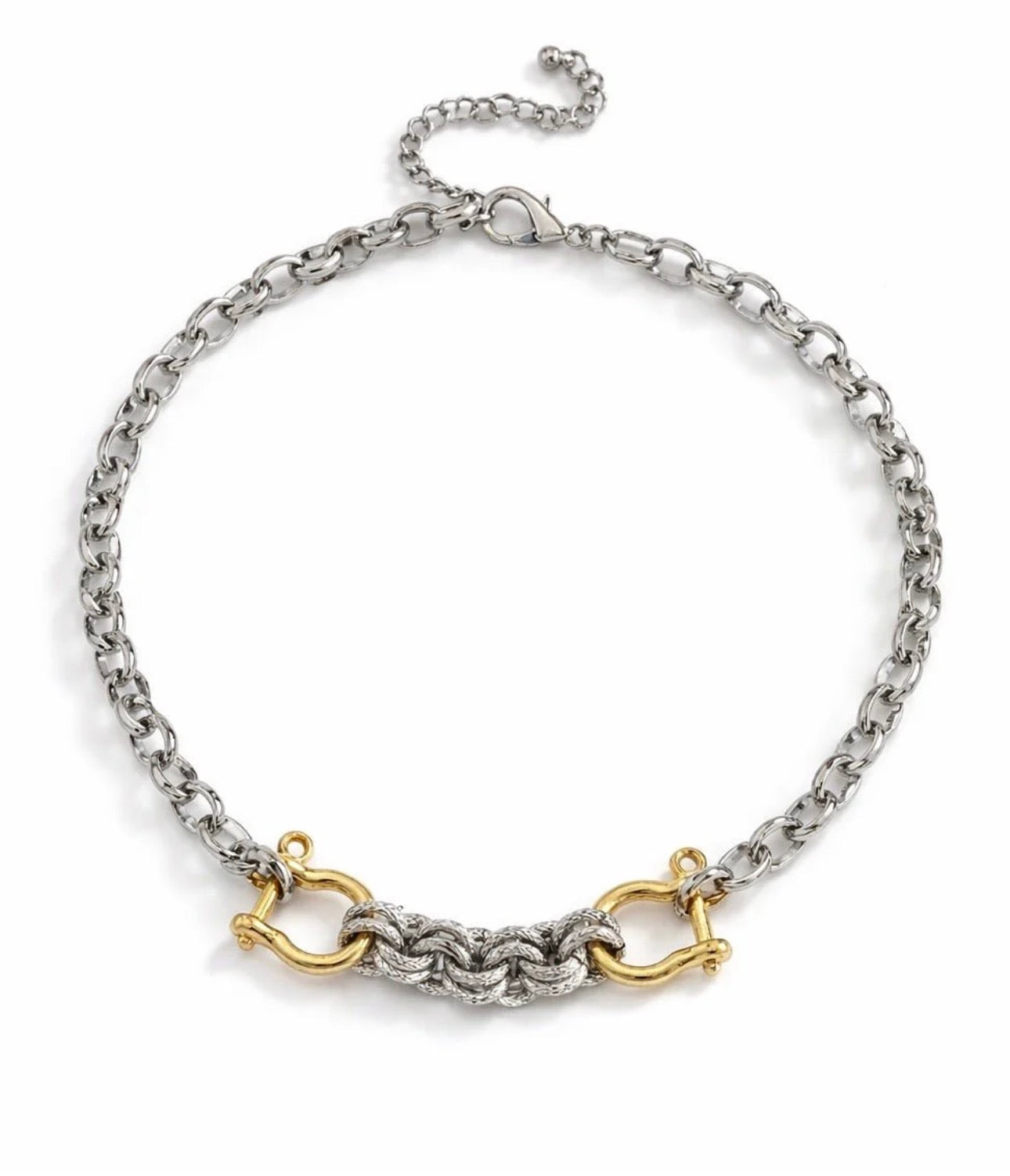 Gilded Links Necklace