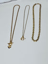 Asst Gold Bead Necklaces