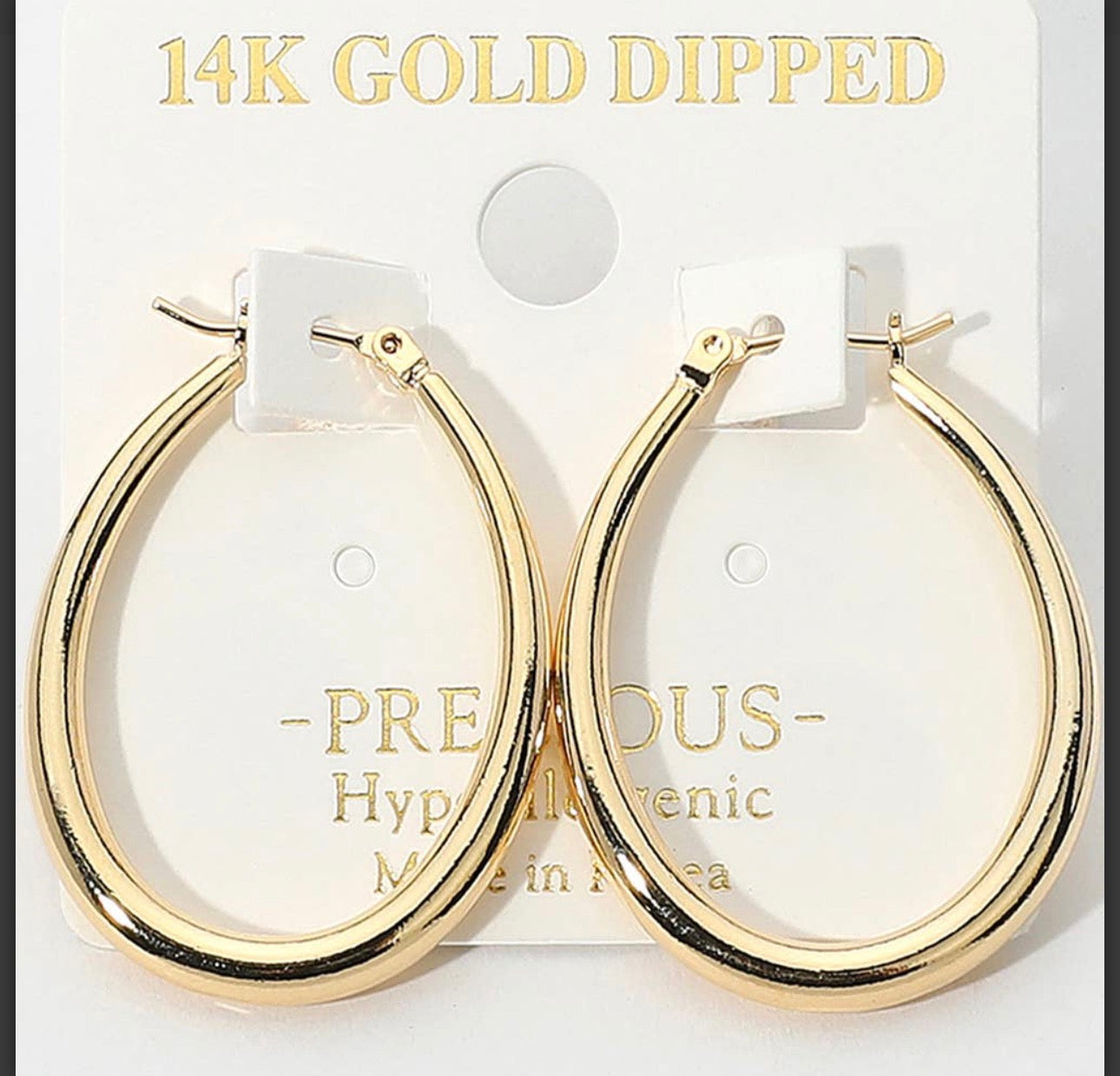 Timeless Glow Hoop Earrings