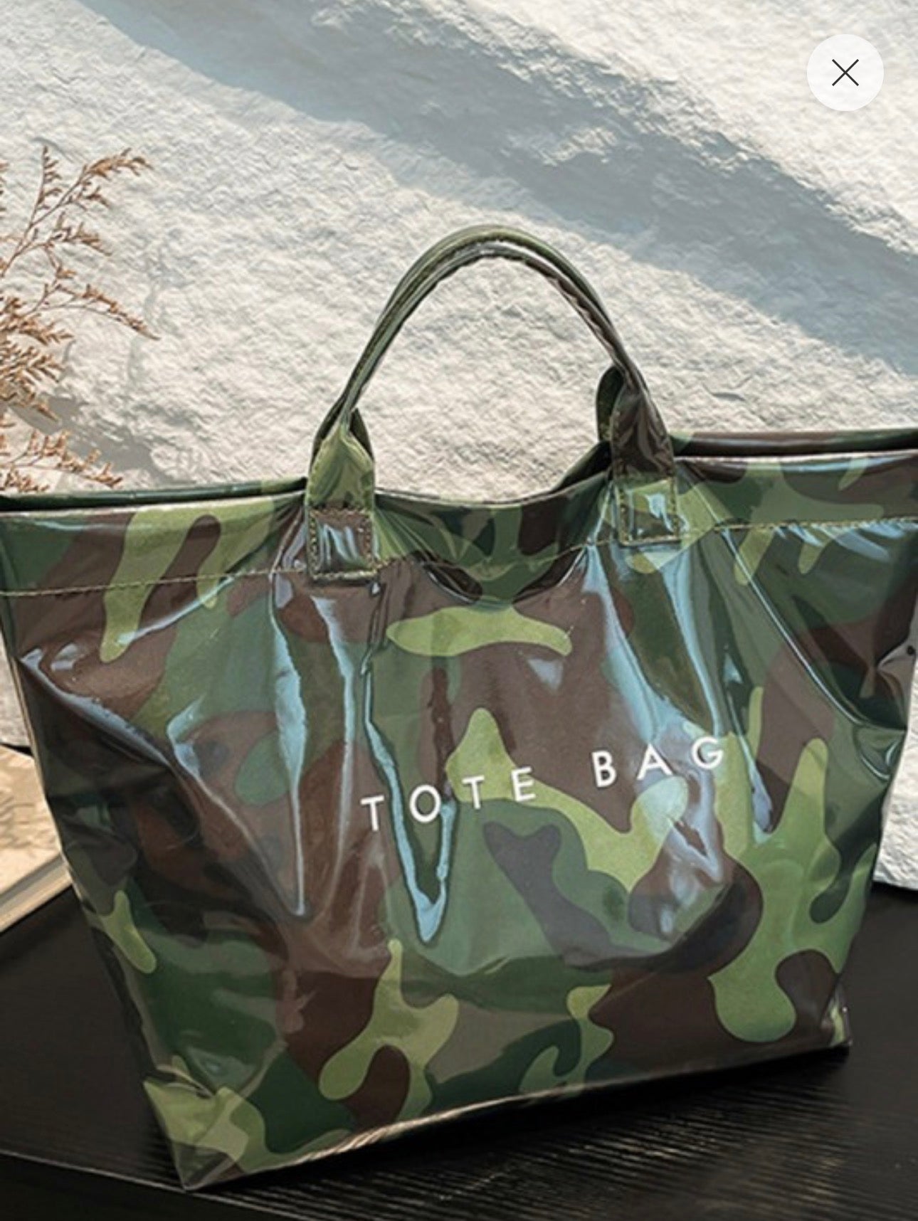 Camo Tote Bag