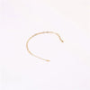 ALCO 18K Gold Plated Water Resistant - Gold Neon Moon Anklet