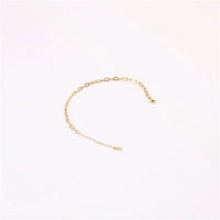 ALCO 18K Gold Plated Water Resistant - Gold Neon Moon Anklet