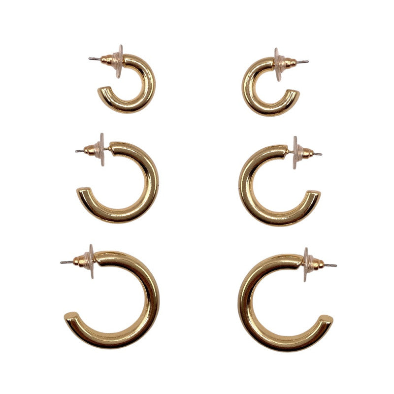 Everyday Staple Piece Hoop Earring Set