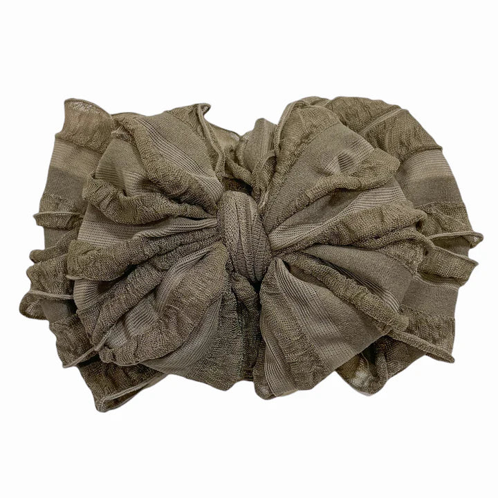 Assorted Ruffled Headband Bows