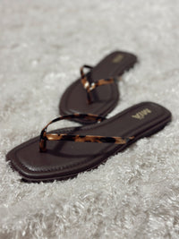 MIA Keely Slides - Leopard/Brown