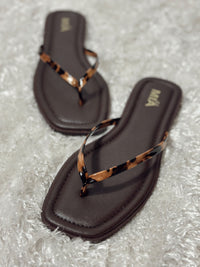 MIA Keely Slides - Leopard/Brown