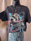 Distressed Beverly Hills Rodeo Drive Graphic Tee