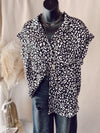 Jaynie Leopard Button Up Blouse