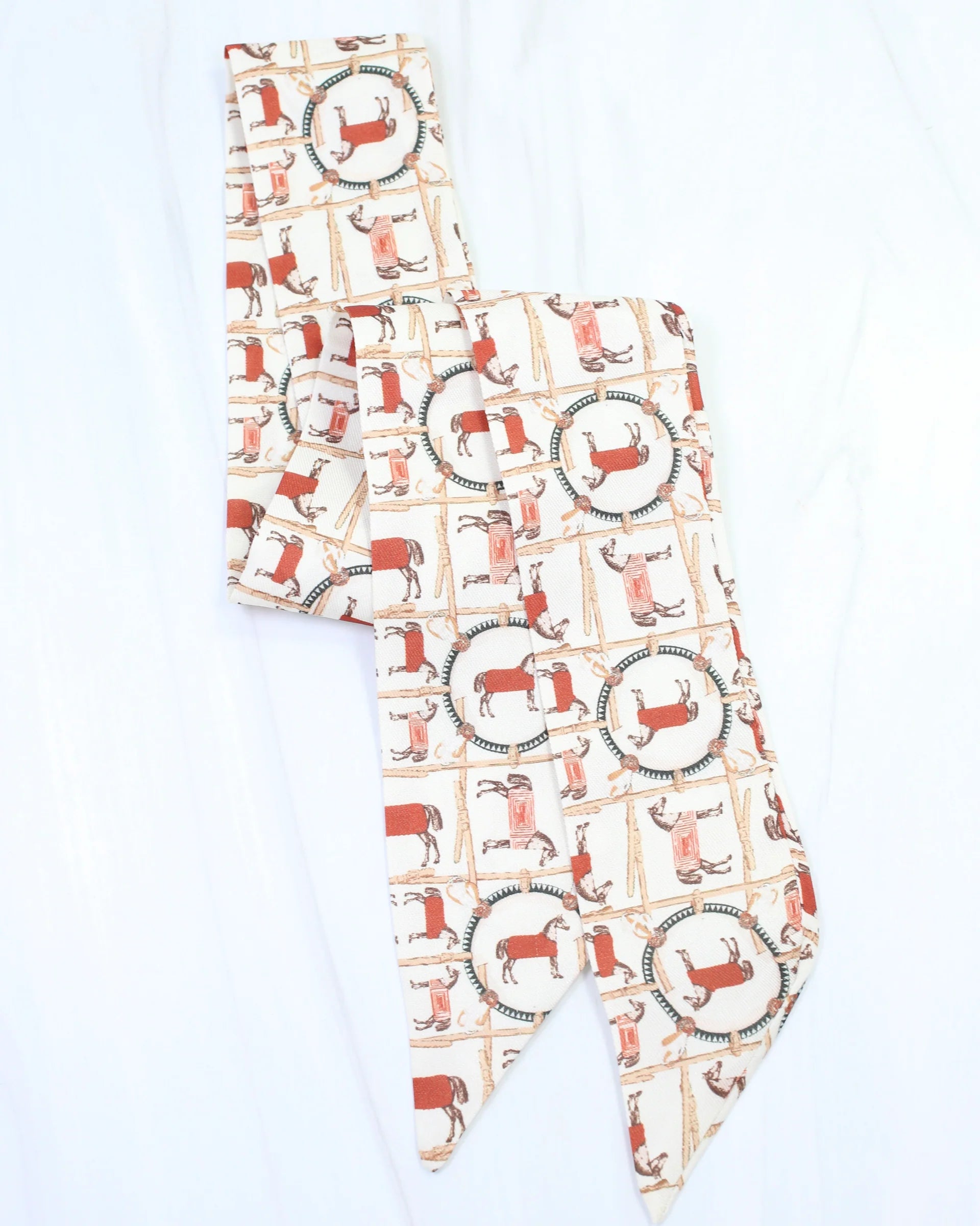 Corral Charm Printed Twilly Scarf