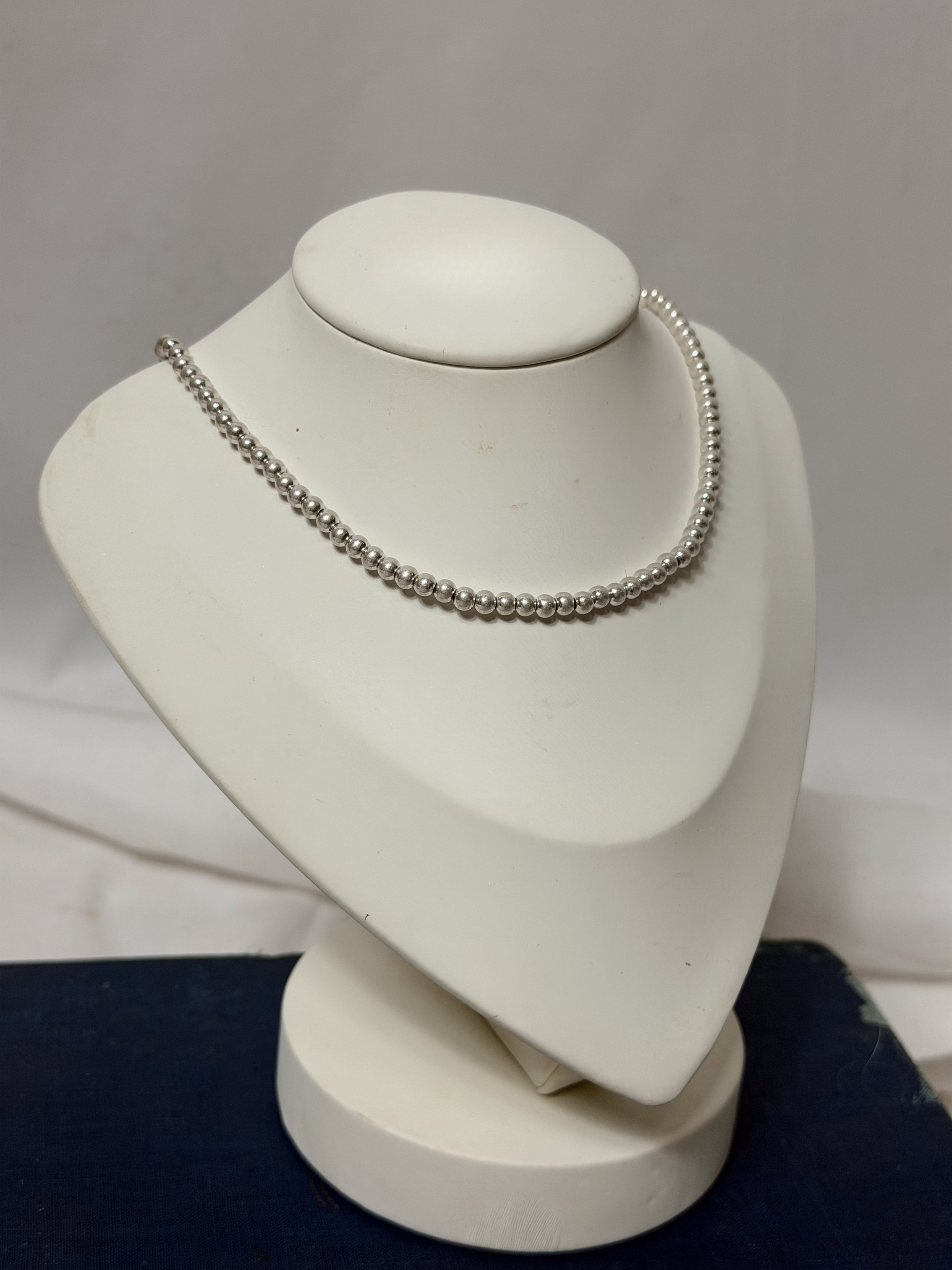 Silver Lining Beaded Necklace - Small