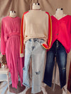 Casually Cool Corded Cropped Top