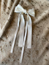 Satin Hair Bow - 5 1/2"