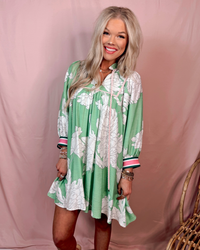 Spring Forward Floral Babydoll Dress
