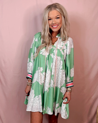 Spring Forward Floral Babydoll Dress