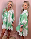 Spring Forward Floral Babydoll Dress