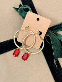 Asst. Hemmingway Charm Hoops