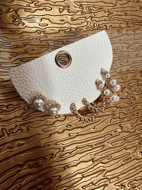 Set Of 3 Pearl Earrings- Gold