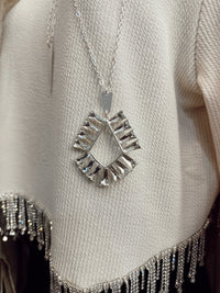 Rocky Rhinestone Necklace