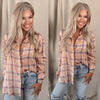 Liz Lightweight Plaid Button Up