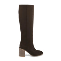 Mia Sabrena Suede Knee High Boot - Chocolate