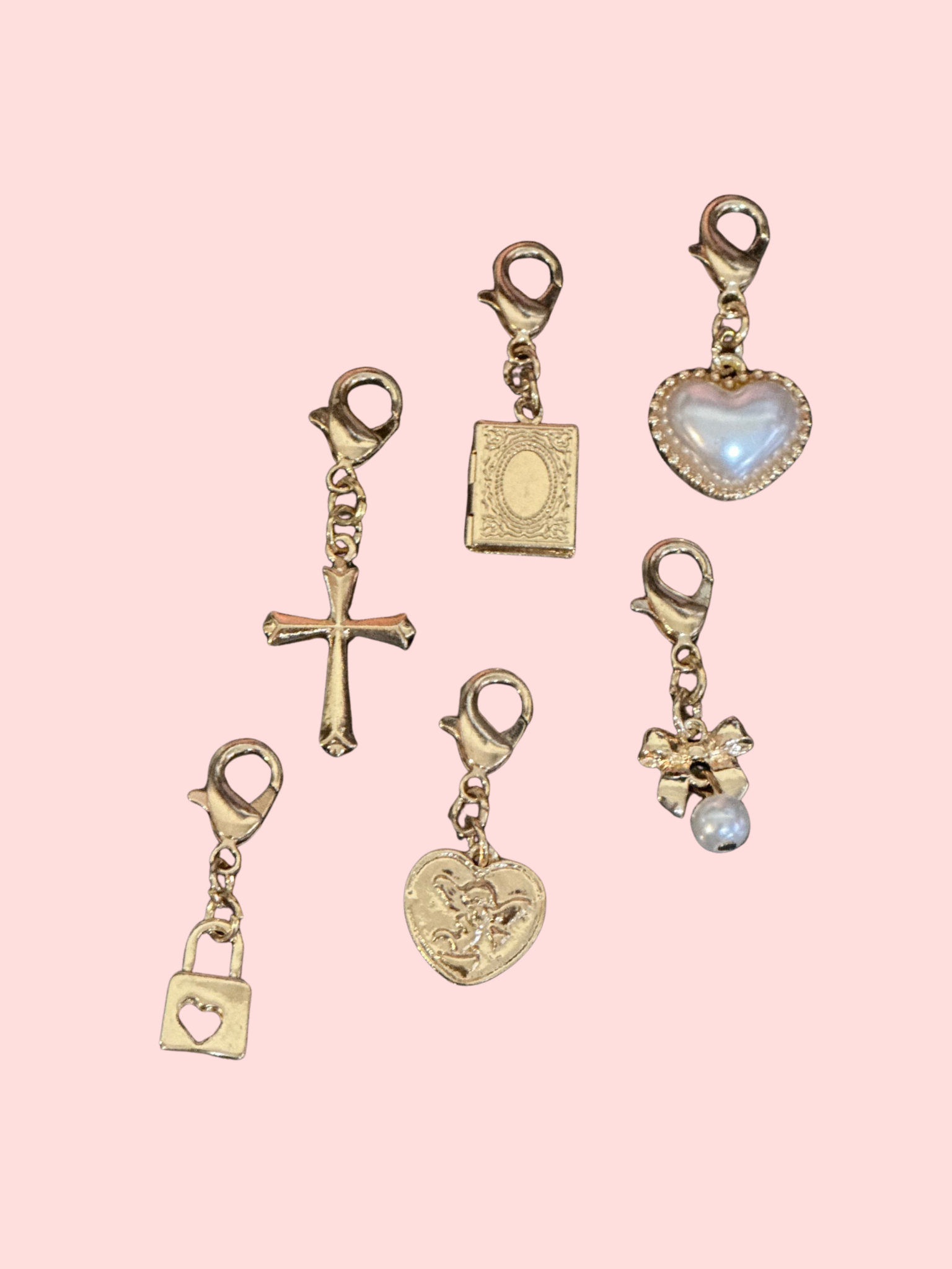 Elegant Keepsake Multipurpose Charms -- Set of 6