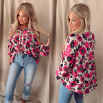 Wandering Wildflowers Floral Blouse